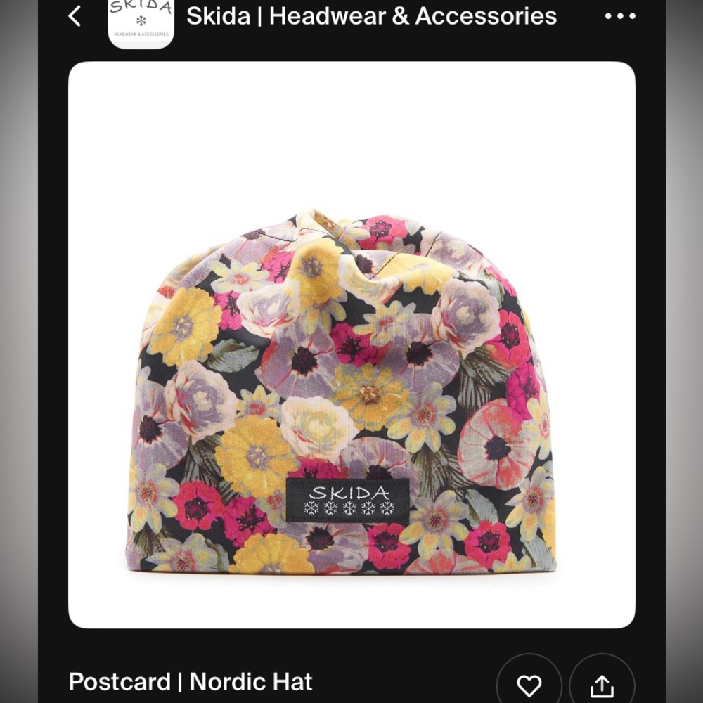 Brand new skida Nordic hat M/L